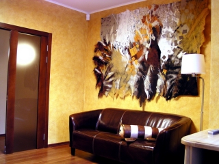Decorative panel: the duplex apartment on Paveletskaya st.