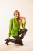 Lined jacket with basque. Material: wool 60%, acrylic 40%. Size: 42-48. Price: $250